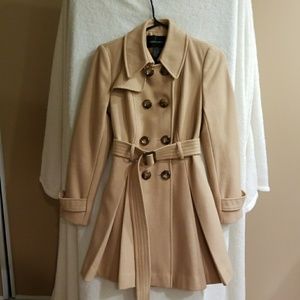 Wool blend coat